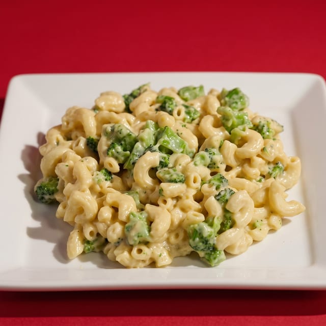 Broccoli Macaroni & Cheese.